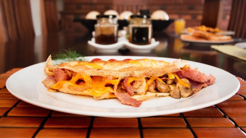 omelette, breakfast, dish, meal, bacon, egg, cuisine, egg omelette, omelet, food, delicious, english breakfast, closeup, food photography, omelette, omelette, omelette, omelette, omelette, omelet, omelet, english breakfast, english breakfast